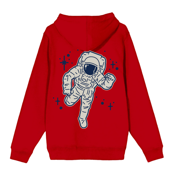 ASTRO SCHOOL PULLOVER HOODIE (RED)