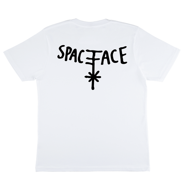 SPACEFACE T-SHIRT (WHITE)
