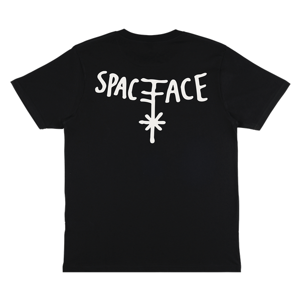 SPACEFACE T-SHIRT (BLACK)