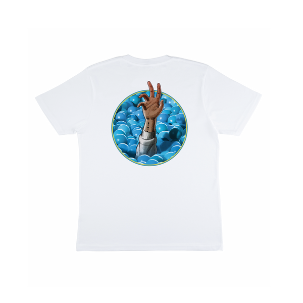 HAND & BALLPIT RR T-SHIRT (WHITE)