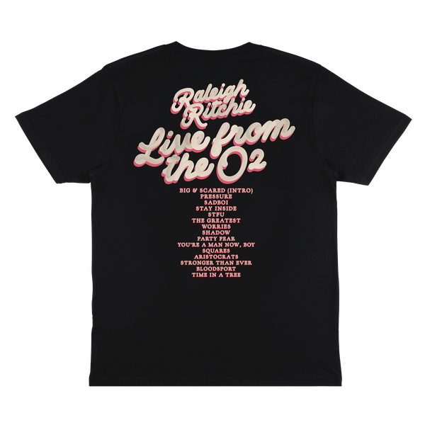 Live From The O2 Tracklist Tee
