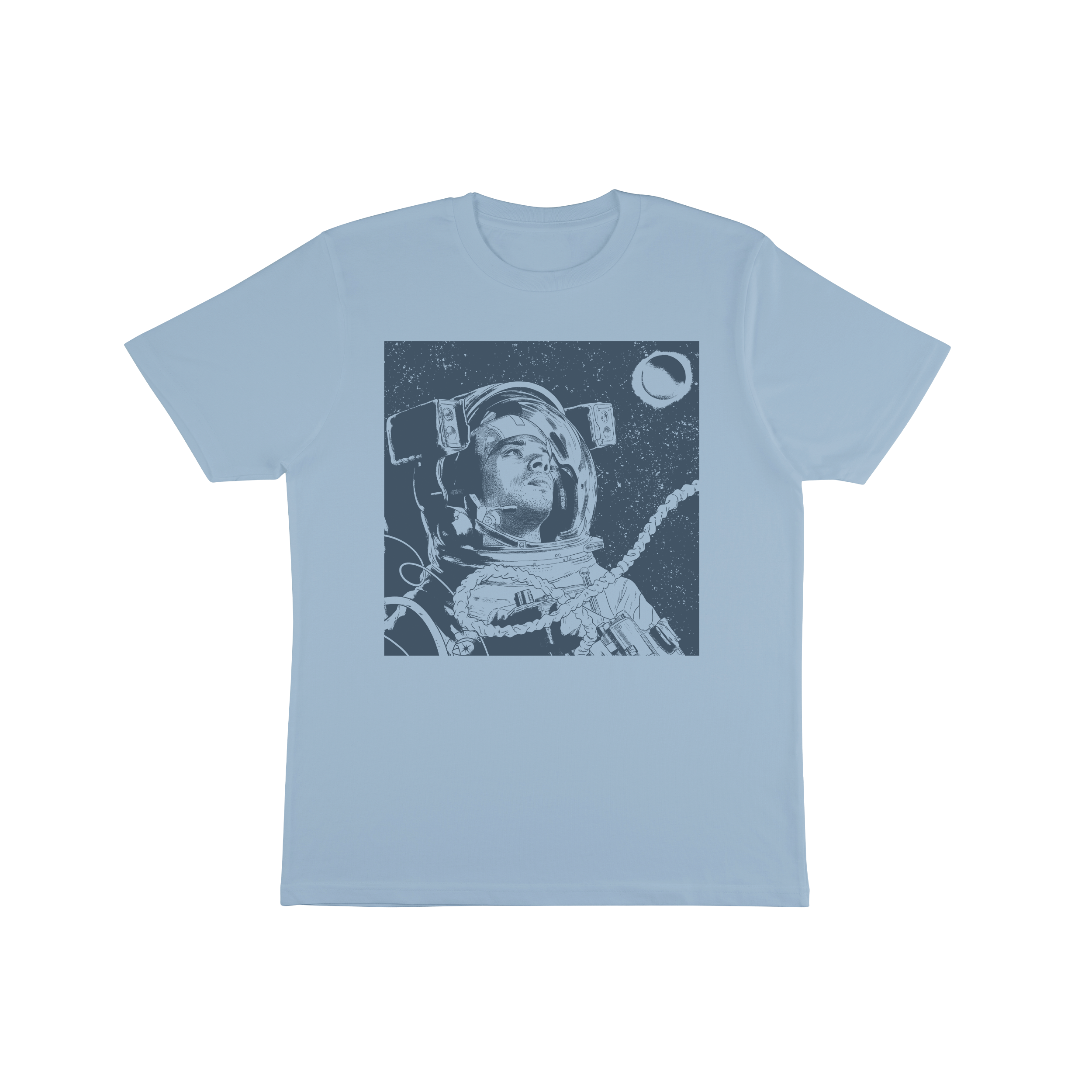 Light Blue Baby Blue Graphic Tee Baby Blue Graphic Shirts