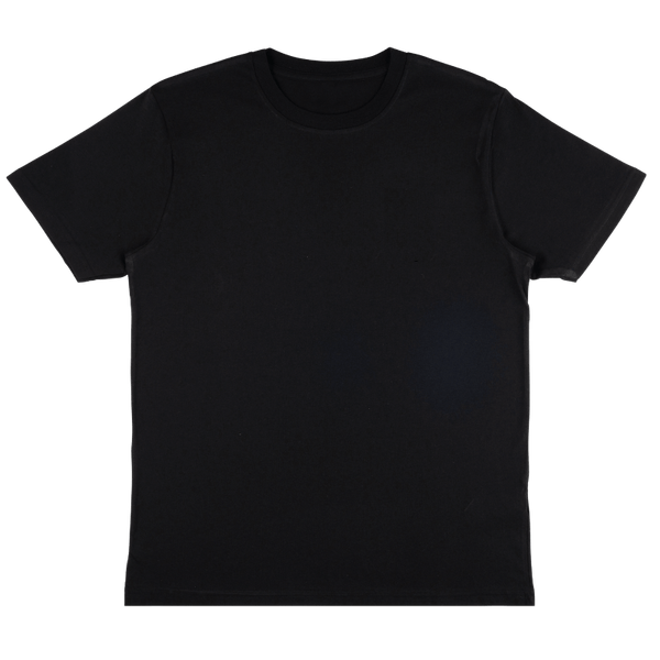 CLASSIC RR LOGO T-SHIRT (BLACK/WHITE LOGO)