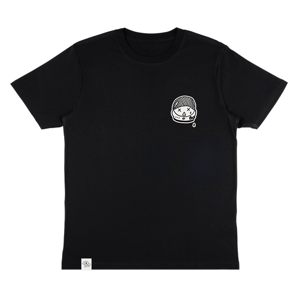 SPACEFACE T-SHIRT (BLACK)