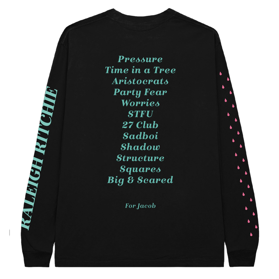 Andy Anniversary Silhouette Tracklist Longsleeve – Raleigh Ritchie