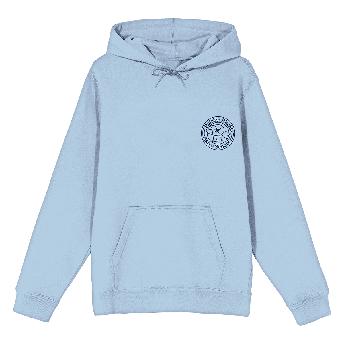 ASTRO SCHOOL HOODIE (BABY BLUE) – Raleigh Ritchie